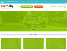 Tablet Screenshot of everbaby.pl
